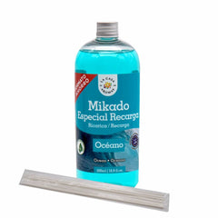 rezerve odorizante de camera cu betisoare ocean 500ml