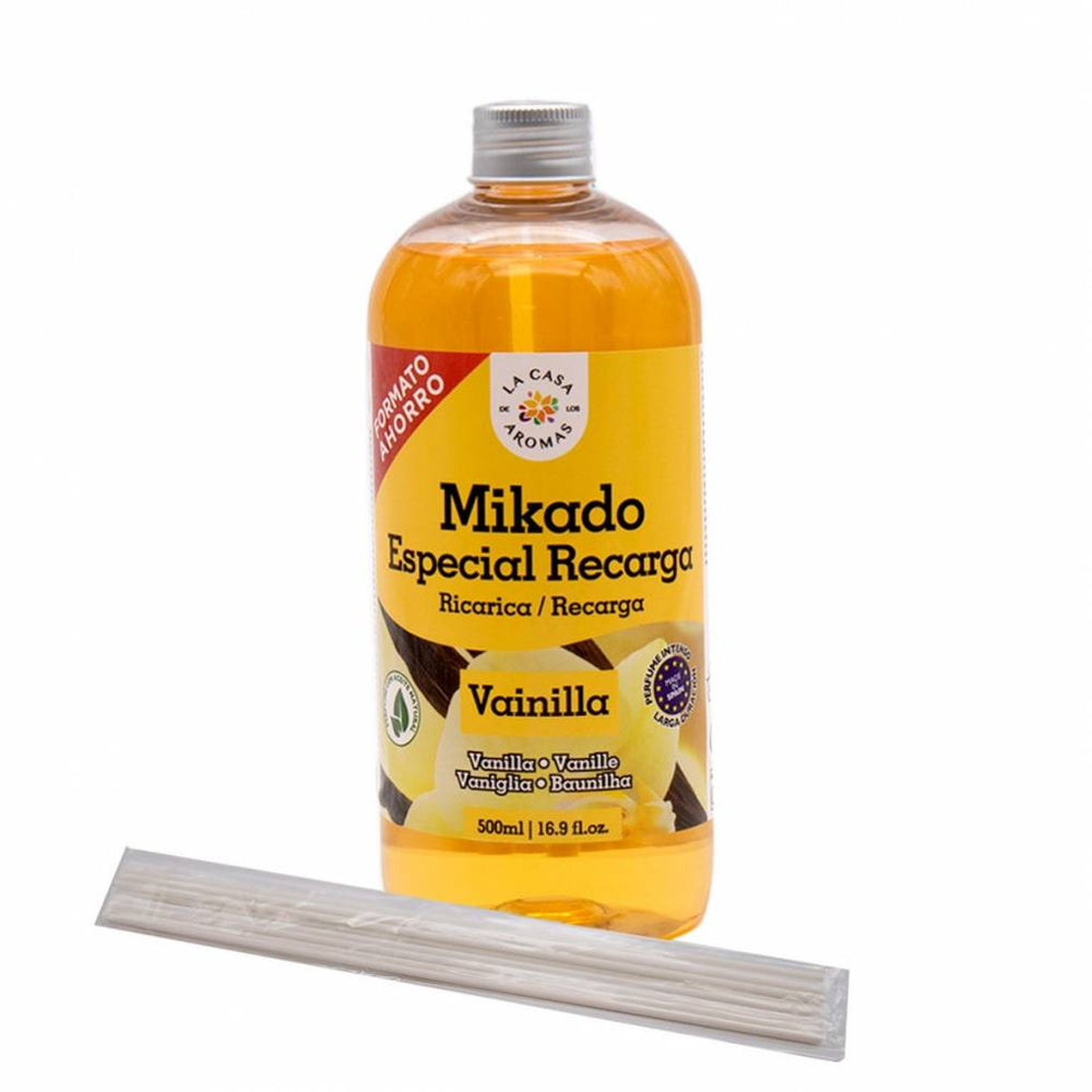 rezerve odorizante de camera cu betisoare vanilie 500ml