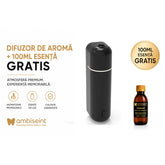 Difuzor de aroma auto office LUX 5502 + esenţă 100 ml cadou