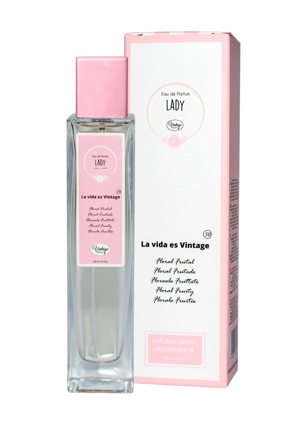 Apa de parfum nr 50 LA VIDA ES VINTAGE  100ml inspirat de parfumul La vie e belle