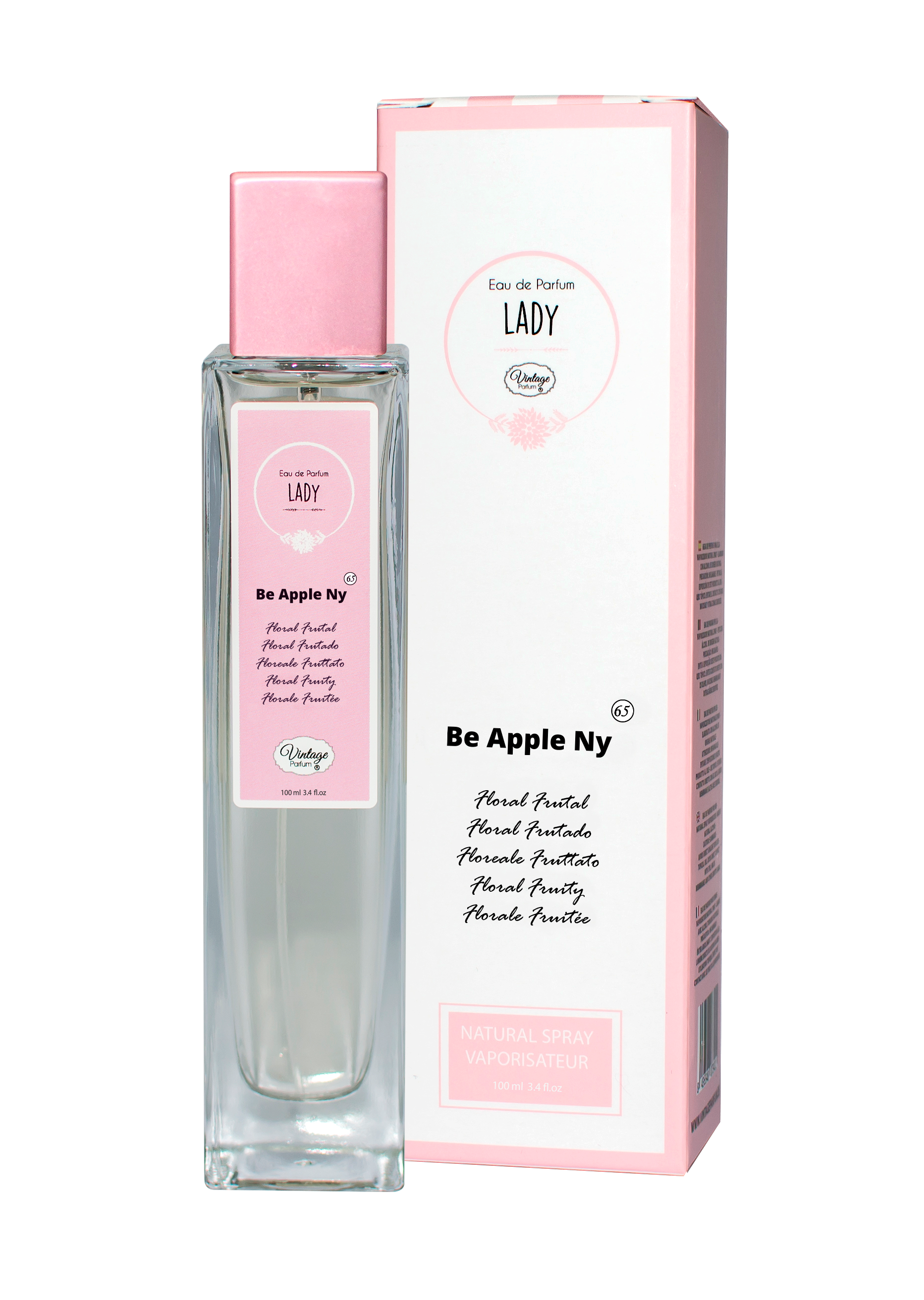 Apa de parfum nr 65 BE APPLE NY 100ml inspirat de parfumul BE DELICIOUS DKNY