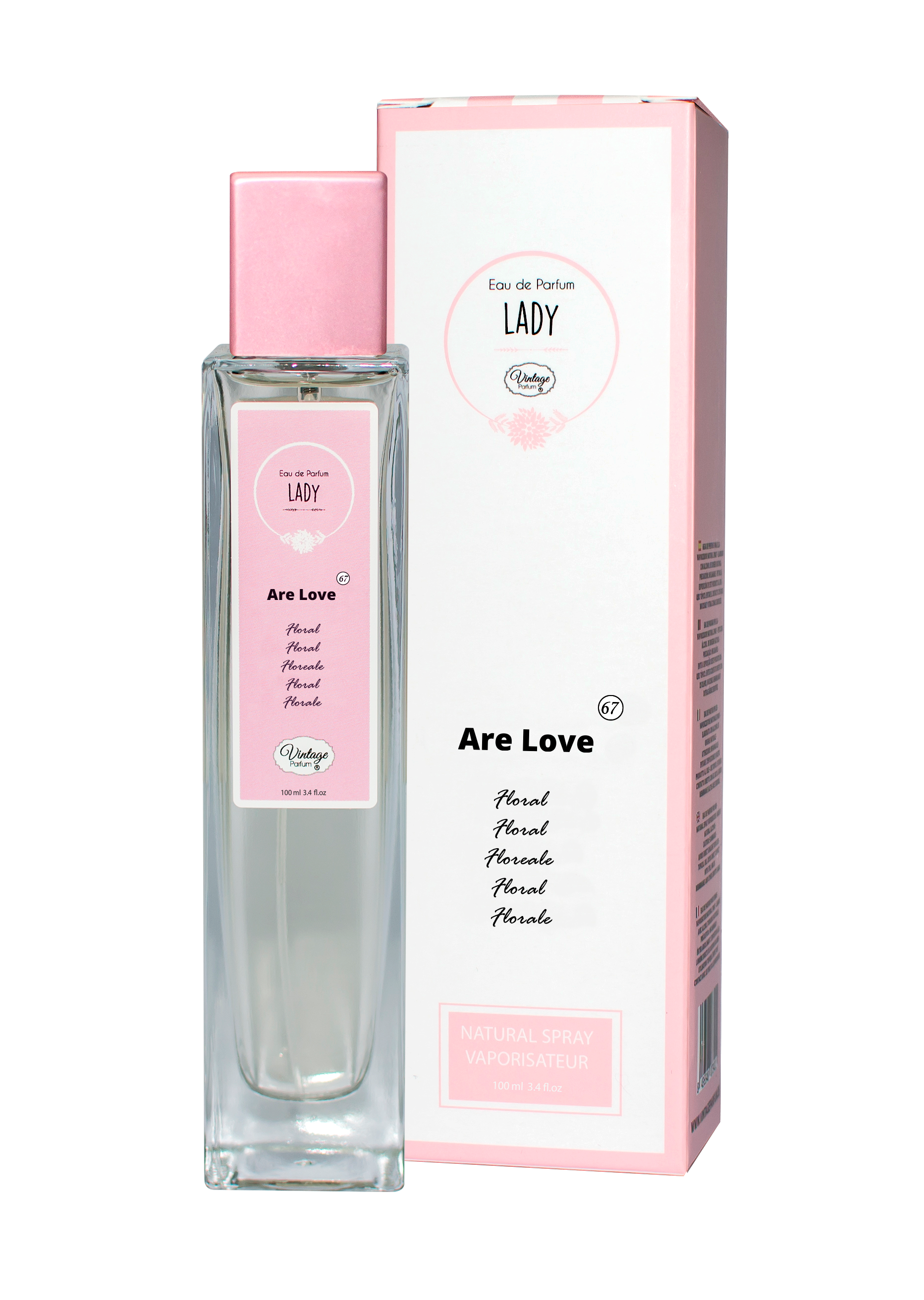 Apa de parfum nr 67 ARE LOVE  100ml inspirat de parfumul AIRE LOEWE