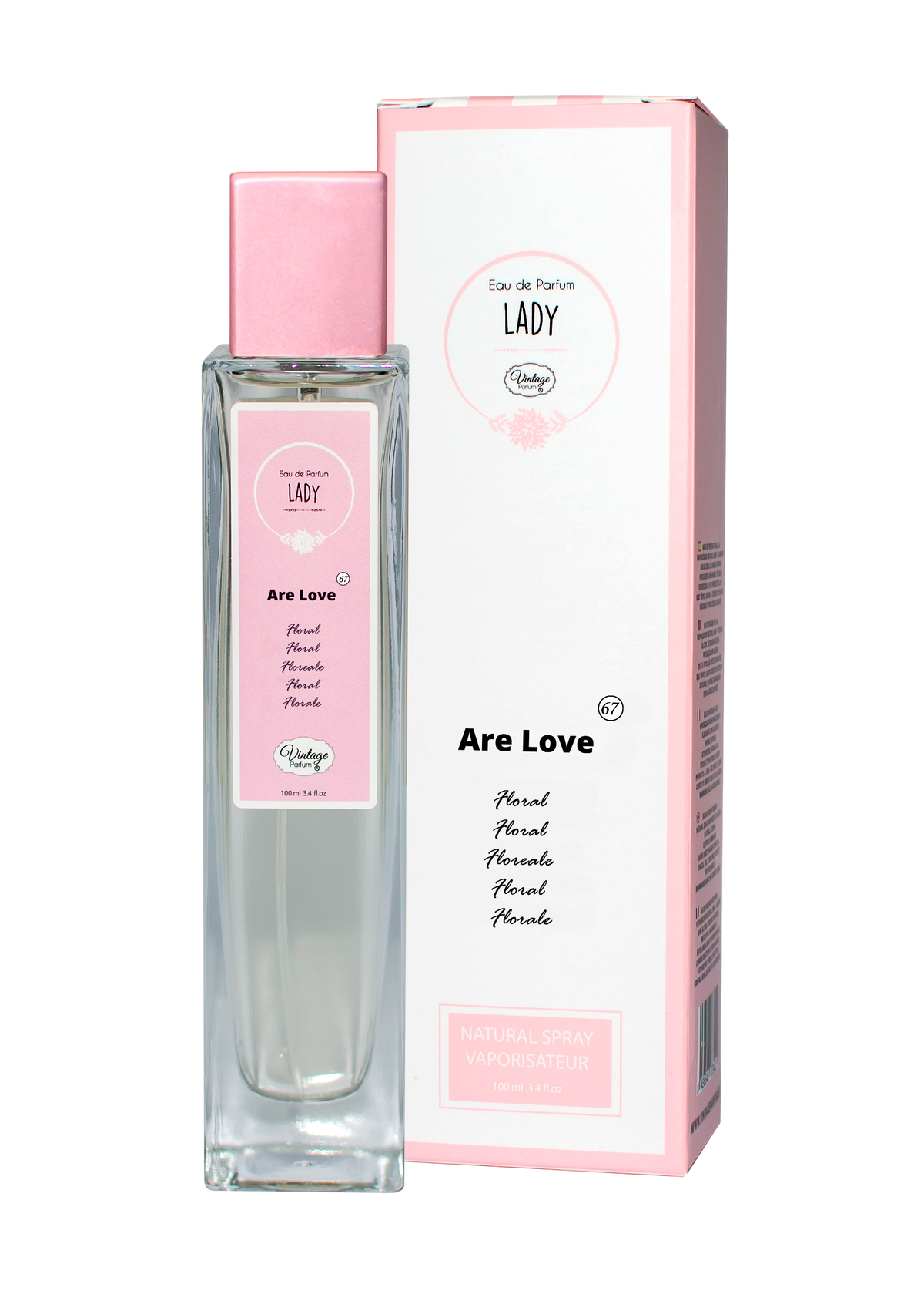 Apa de parfum nr 67 ARE LOVE  100ml inspirat de parfumul AIRE LOEWE