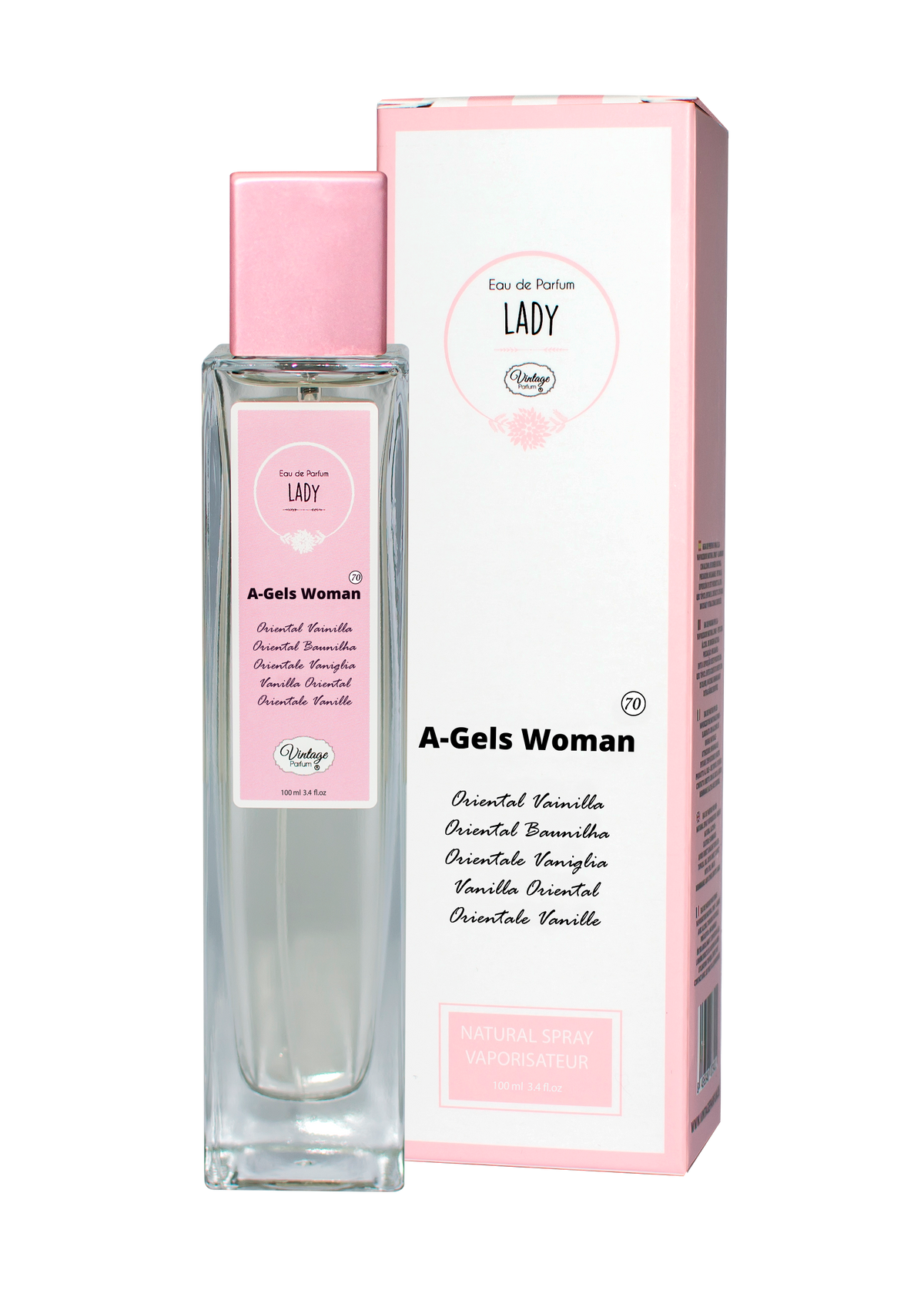 Apa de parfum nr 70 A-GELS WOMAN  100ml inspirat de parfumul Angel Mugler