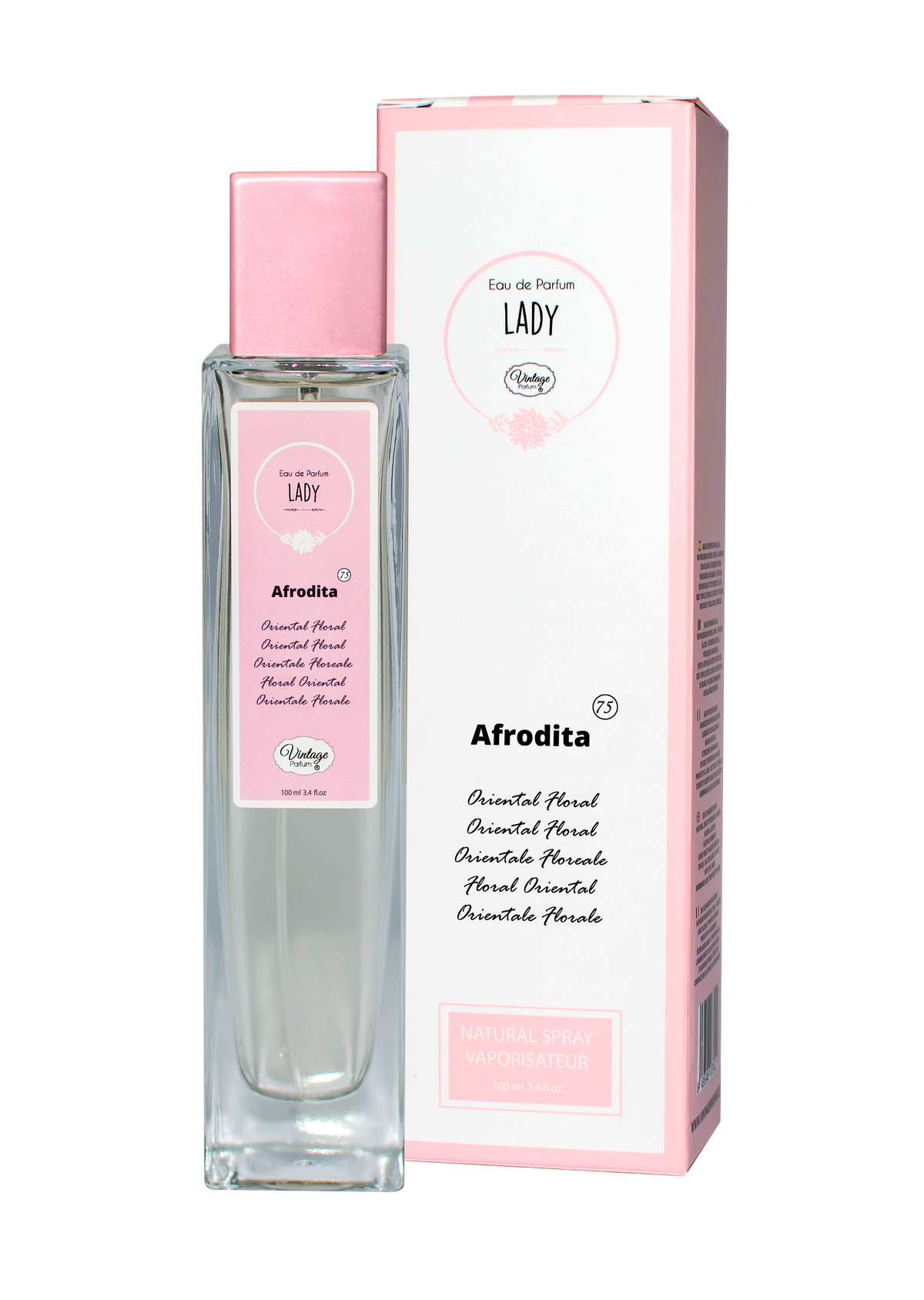 Apa de parfum nr 75 AFRODITA  100ml inspirat de parfumul OLYMPEA RABANNE
